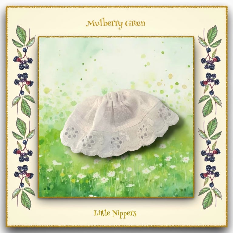 Little Nippers Broderie Anglais Petticoat