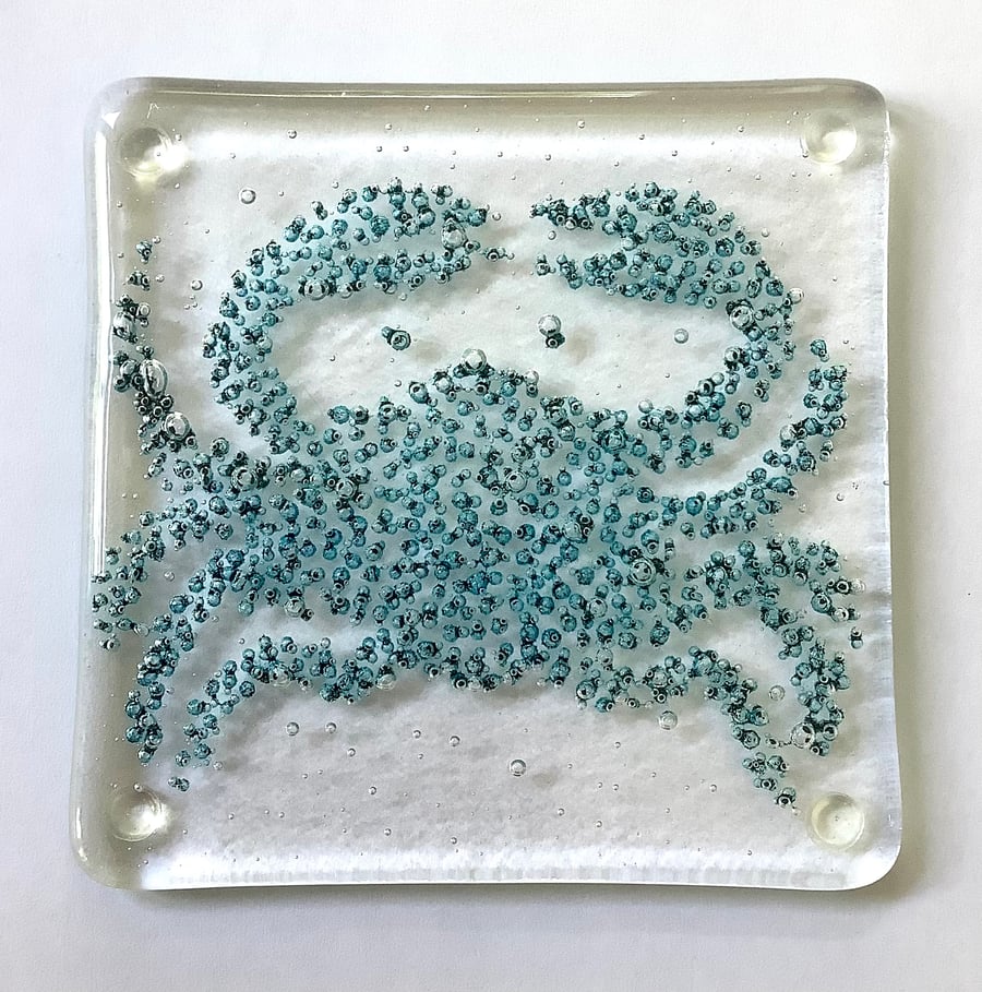 Crab Glass Coaster