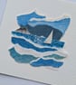 Dignity - Original miniature collage. Unmounted 