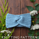 The Beatrice Headband Knitting Pattern PDF Version By Email