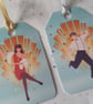 Set of 4 Art Deco Inspired Gift Tags - Image 2