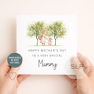Personalised Mother's Day Card from Baby Happy Mother's Day to a Very Special