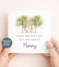 Personalised Mother's Day Card from Baby Happy Mother's Day to a Very Special