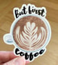 But First Coffee Vinyl Sticker - Image 2