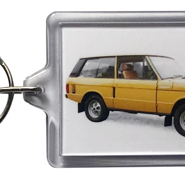 Range Rover Classic 1977 - Keyring with 50x35mm Insert 