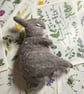 Felted Rabbit - Needle Felted Rabbit - Needle Felted Bunny  - Image 4