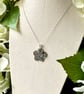 Abalone Shell Flower Necklace - Image 1