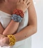 Chunky cotton rope bracelets for women perfect as Christmas gifts  - Image 3