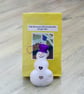 Make your own Felt Christmas Snowman Hanging Tree Decoration - Image 1