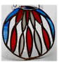 May Pole Stained Glass Suncatcher Patriotic British - Image 2