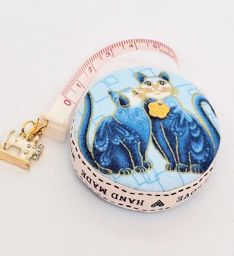 Loving cats retractable tape measure 24P