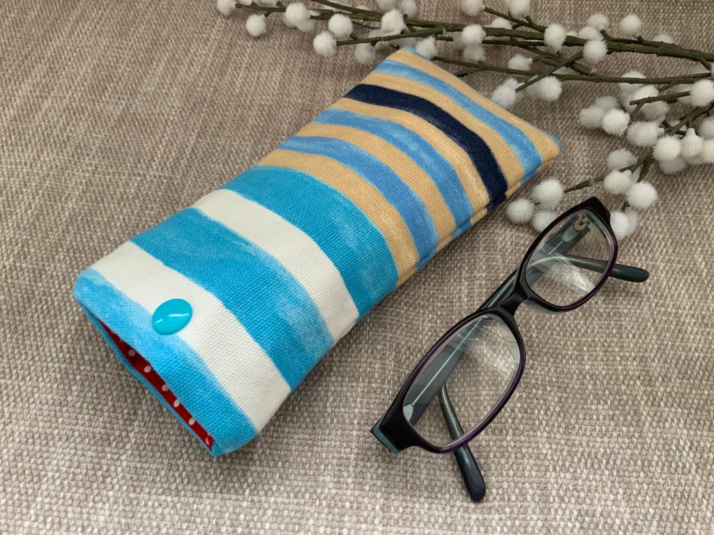 Fabric Glasses Case, Sunglasses Case, Glasses Pouch, Fabric Purse