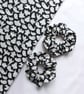 Halloween Scrunchies, Ghost Scrunchies, Purple Ghost Gothic Scrunchies - Image 6