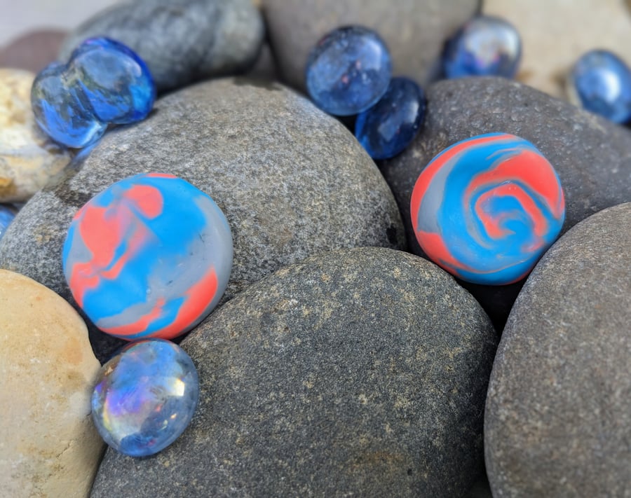 Support Stone - Kate - worry stone, calm anxiety, fidget, pocket token