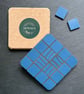 Coaster Set - Two Mosaic Wave Coasters - Image 3