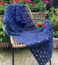 Rectangular Lace Shawl in Wool Free Yarn - Image 2