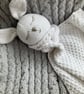 Hand Knitted ‘Snuggle Bunny’ Baby & Toddler Comforter - Image 4