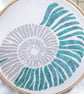 Ammonite Embroidery Kit - Hand Embroidery Kit - Image 6