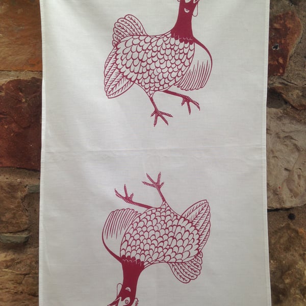 Chicken Tea Towel