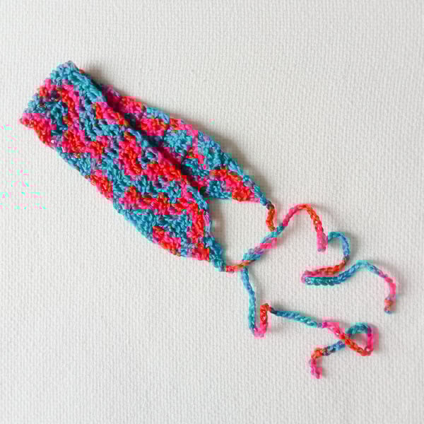 CROCHET PATTERN PDF Fruity Ombre Headband