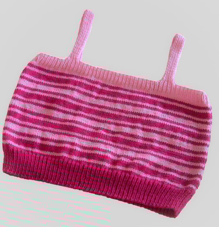 KNITTING PATTERN PDF Easy Summer Camisole