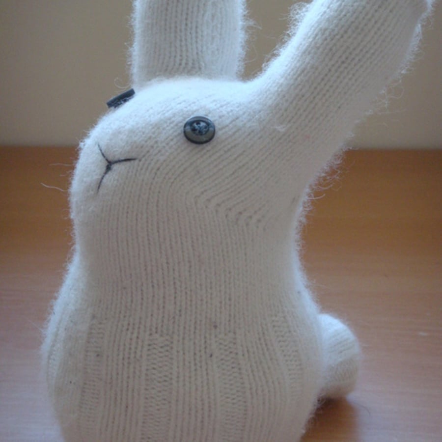 Snowy the Sock Bunny