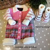 Cosy Baby Girl's Knitted Romper Set with Cotton & Wool blend 0- 6 months size