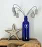 Perfectly Imperfect - Ceramic Bluebell Flowers, Two stems (Three Flowers) 