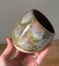 Ceramic salt pig, stoneware salt server, unique salt pig, handmade Homeware