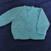 16" Round Neck Knots Cardigan