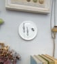 Bee and Lavender mini wall plate - Image 2