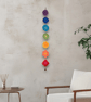 Crochet chakra wall hanging - Image 1