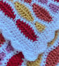 Snuggle Crocheted Baby Blanket - Shades of Autumn - Image 3