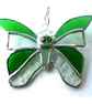 Birthstone Butterfly Suncatcher Stained Glass Peridot August  - Image 4