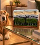 A Day Out in Abstract Fuse Glass Free Standing Panel - Image 6