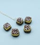 Chocolate Traybake Necklace Miniature Food Gift For Her - Image 6