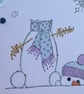 Snowman Christmas Card - Bah Humbug - Image 6