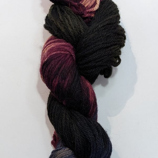 Hand Dyed Arran Recycled Yarn 100g