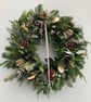 Fresh Christmas Frosty Wreath 