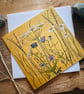 Cow Parsley On Brown card - Image 4