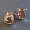 Darth Vader and Obi-Wan Star Wars Cufflinks Choose One Image or Both