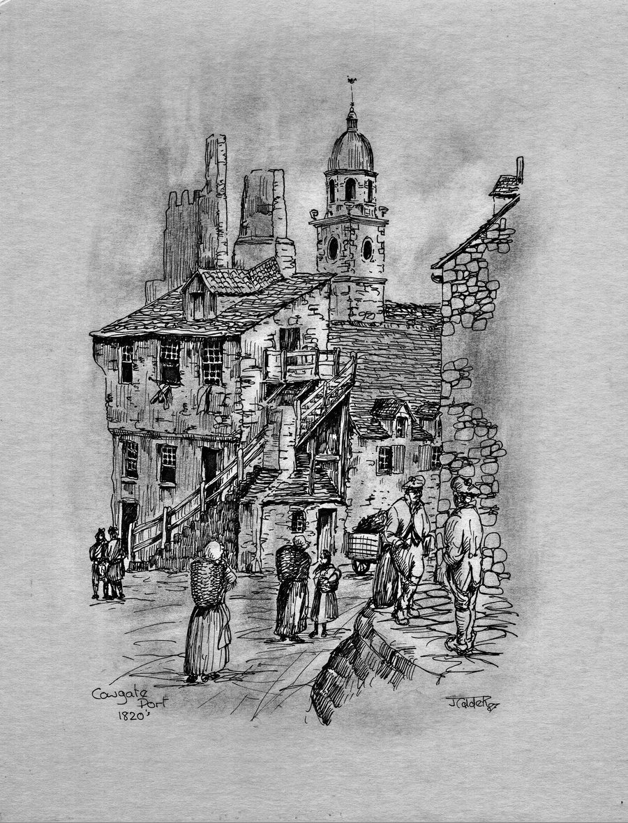 Cowgate Edinburgh Print