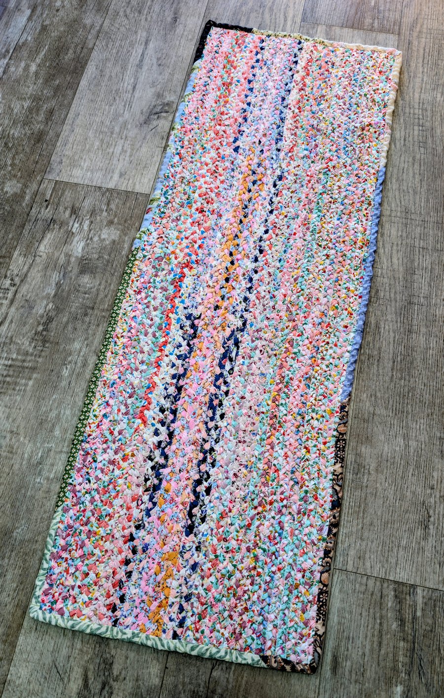 Beautiful Handmade Braided Rug.