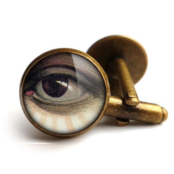 Vintage Eye Cufflinks (ER07)