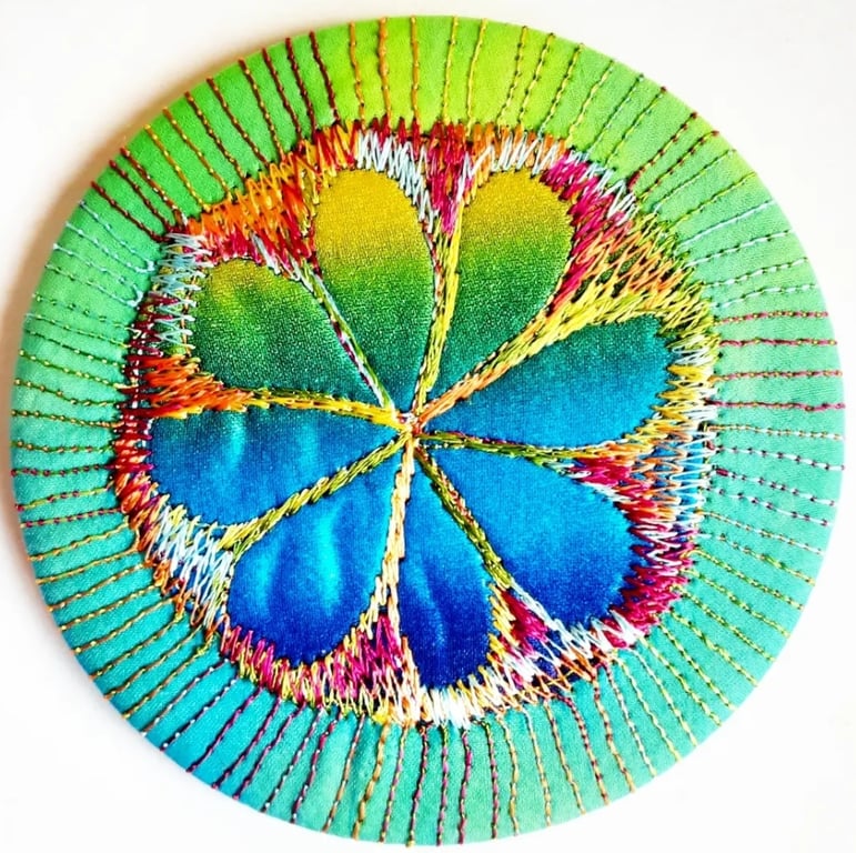 Large Pocket Mirror Handbag Accessories Colourful 