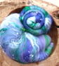 50g Bluebell Art Batt for Spinning & Felting - Image 3