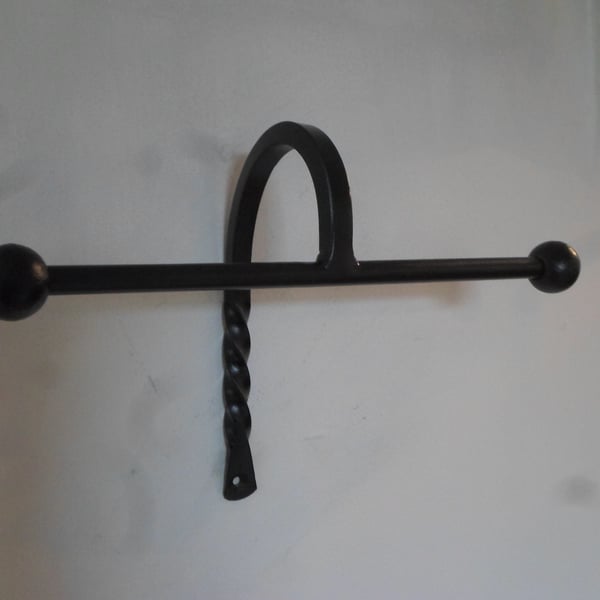  Double Toilet Roll Holder..........................Hand Crafted in Forged Steel