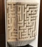 Maze 1 - Square COMBI Book Folding Pattern - EMAILED PDF PATTERN - Image 4