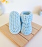 Handmade Crochet Baby Booties – Newborn Gift  - Image 5