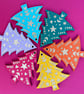 Folk-art Christmas tree decorations - Image 1